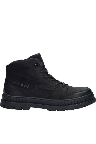 BUGATTI Black Booties Mens Shoes