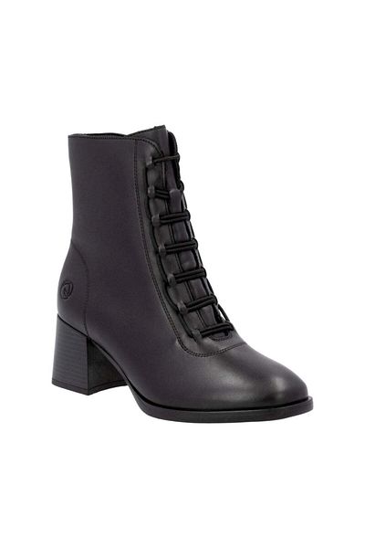 Remonte Black Booties Womens Shoes