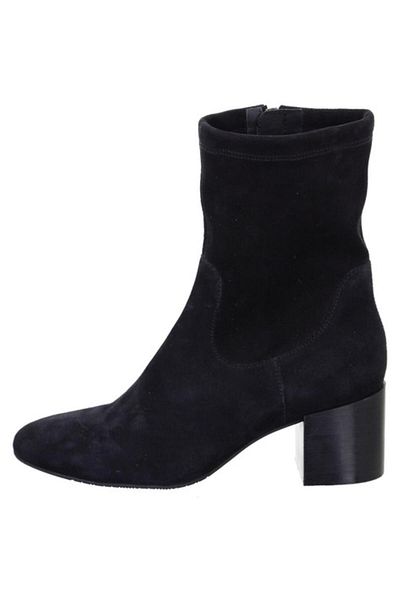 SALAMANDER Black Booties Womens Shoes