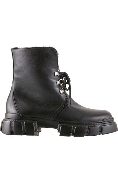 HÖGL Hogl Black Booties Womens Shoes