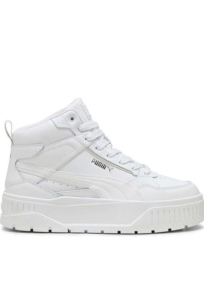 Puma White Booties Womens Shoes