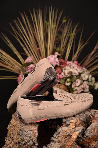 JAMES FRANCO Men's Summer 100% Genuine Leather Anti-Sweat Comfort Orthopedic Sole Comfortable Lightweight Casual Shoes