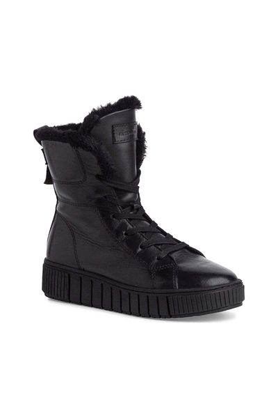 Tamaris Black Boots Womens Shoes
