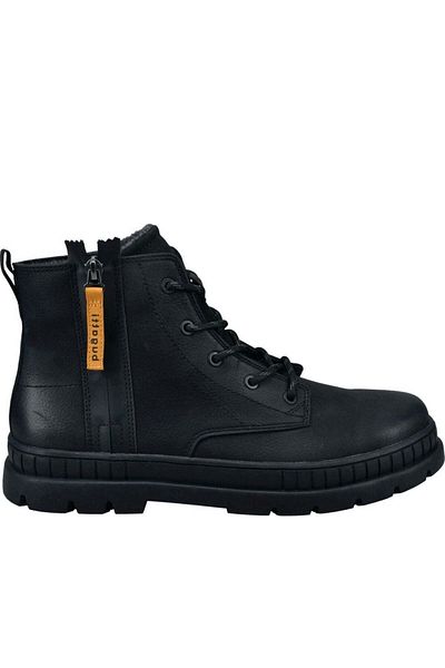 BUGATTI Black Booties Mens Shoes