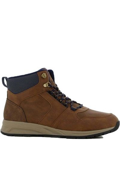 Cortina Beige Booties Mens Shoes