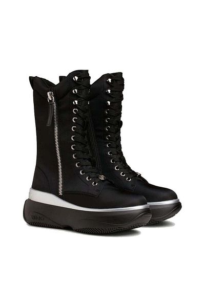 Liu Jo Black Booties Womens Shoes