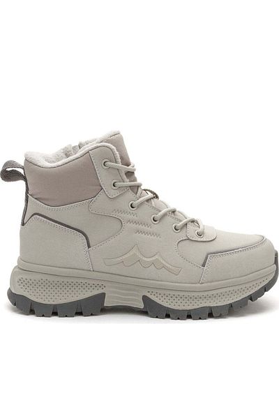 GRÜNBERG Grunberg Grey Booties Womens Shoes
