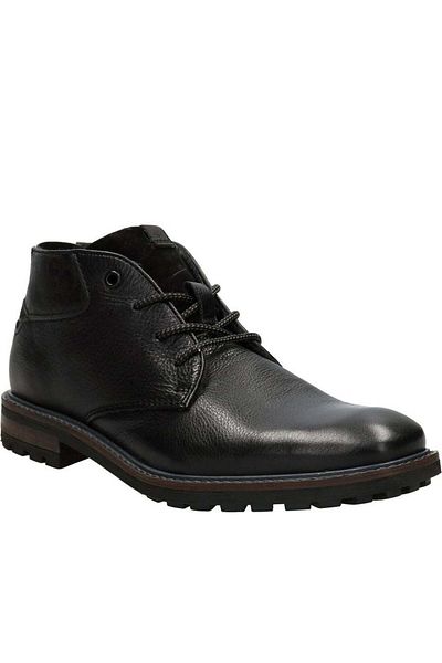 BUGATTI Black Booties Mens Shoes