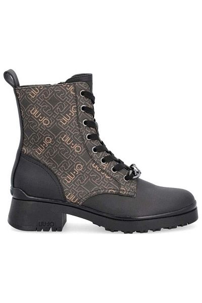 Liu Jo Black Booties Womens Shoes