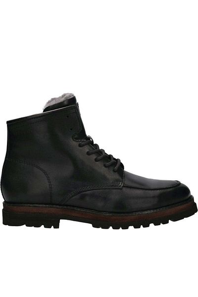 BUGATTI Black Booties Mens Shoes