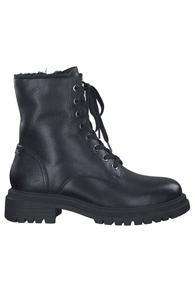 Tamaris Black Booties Womens Shoes