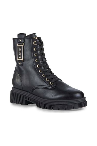 s.Oliver Black Booties Womens Shoes