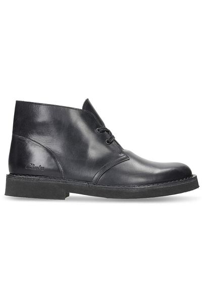 CLARKS Black Boots Mens Shoes