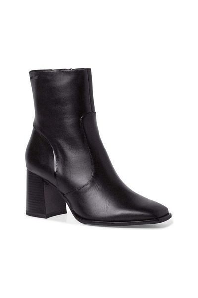 Tamaris Black Booties Womens Shoes