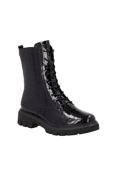 Remonte Black Booties Womens Shoes