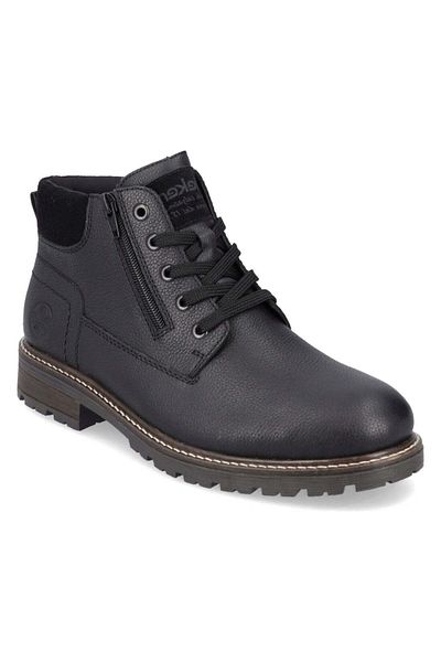 Rieker Black Booties Mens Shoes