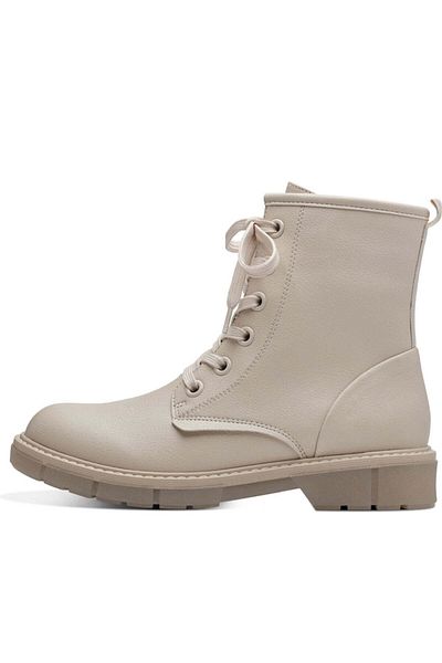 Marco Tozzi Beige Booties Womens Shoes
