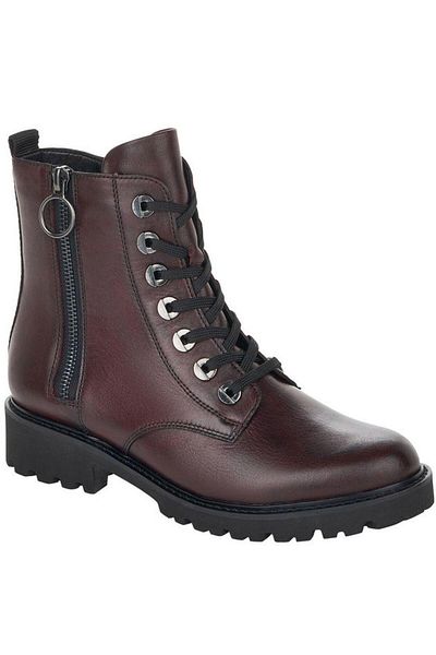 Remonte Red Booties Womens Shoes