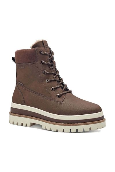 Tamaris Brown Booties Womens Shoes