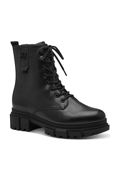 s.Oliver Black Booties Womens Shoes