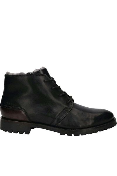 BUGATTI Black Booties Mens Shoes