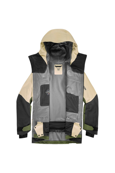 Salomon Moon Patrol Goretex Men's Green Ski Jacket Men's Ski Jacket Lc2312300