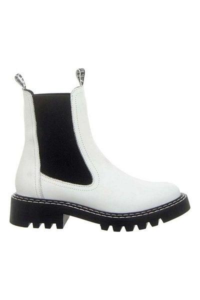Tamaris White Booties Womens Shoes