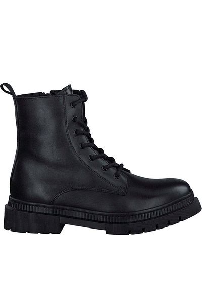 Tamaris Black Booties Womens Shoes