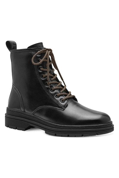 Tamaris Black Booties Womens Shoes