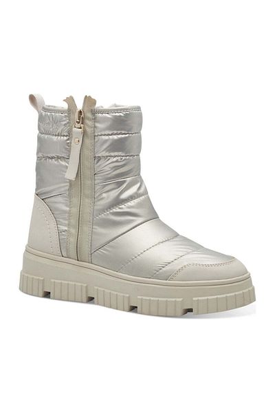 s.Oliver Beige Booties Womens Shoes
