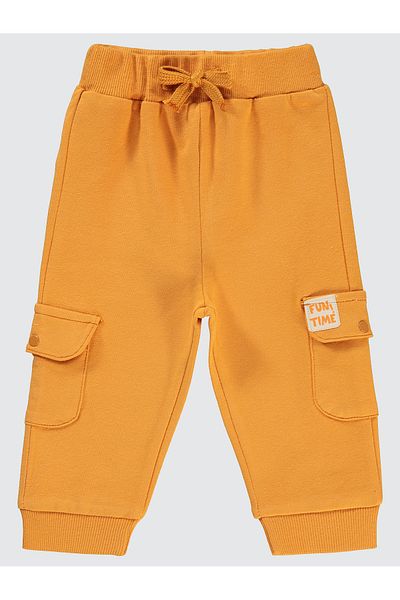 Civil Baby 6-18 Months Baby Boy Mustard Sweatpants