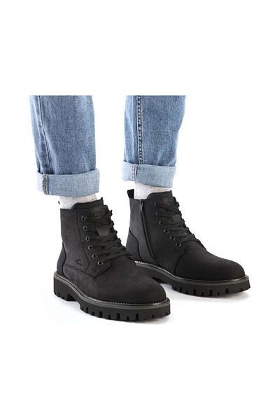 Rieker Cizme negre Pantofi barbati
