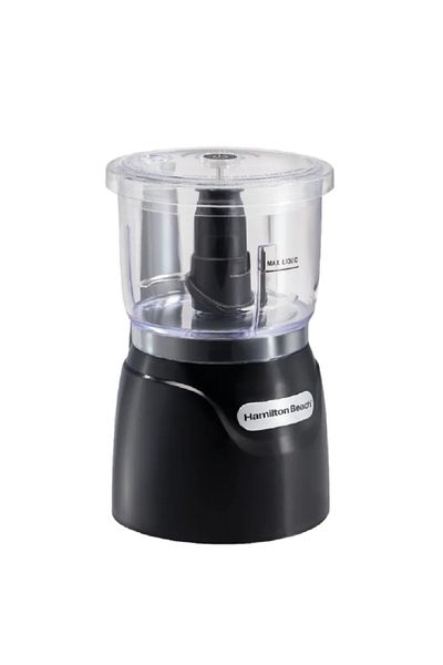 Hamilton Beach 350W Stack and Press Food Chopper with Removable Bowl and Blade 710ml