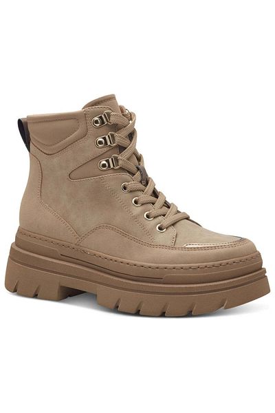 Marco Tozzi Beige Booties Womens Shoes