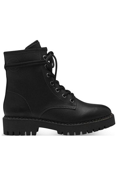 s.Oliver Black Booties Womens Shoes