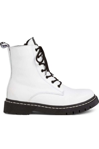 Tamaris White Booties Womens Shoes