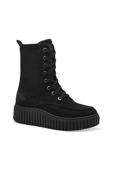 s.Oliver Black Booties Womens Shoes