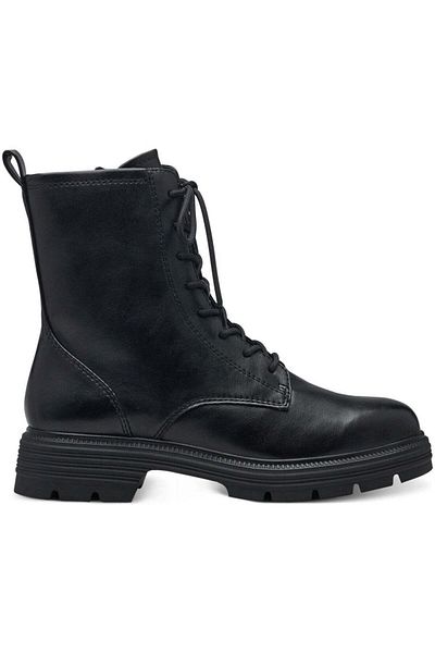 Tamaris Black Booties Womens Shoes
