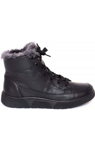 ARA Black Booties Womens Shoes