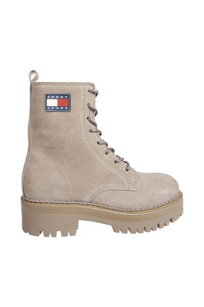 Tommy Jeans Beige Booties Womens Shoes
