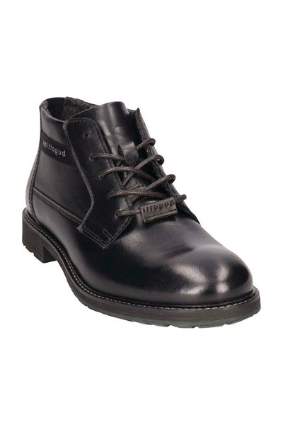 BUGATTI Black Booties Mens Shoes