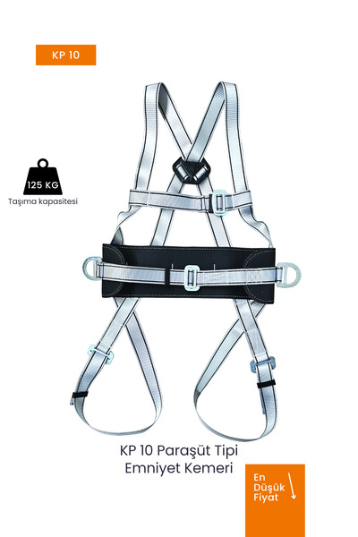 Karam Kp 10 Bel Destekli Paraşüt Tipi Emniyet Kemeri