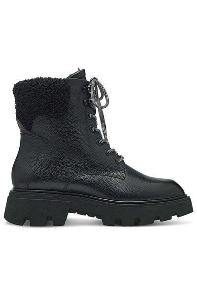 Tamaris Black Booties Womens Shoes