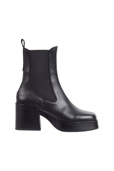 Tommy Jeans Cizme negre Pantofi dama