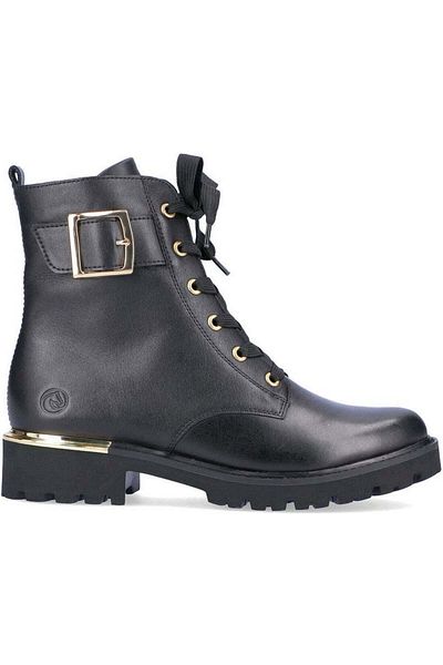 Remonte Black Booties Womens Shoes