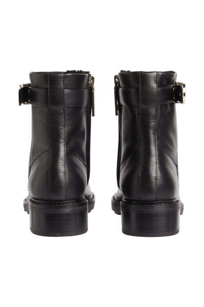 Calvin Klein Black Booties Womens Shoes