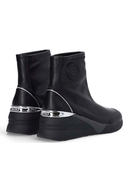 Liu Jo Black Booties Womens Shoes
