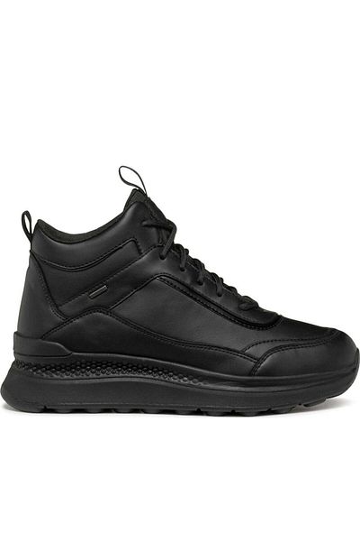 Geox Black Booties Womens Shoes