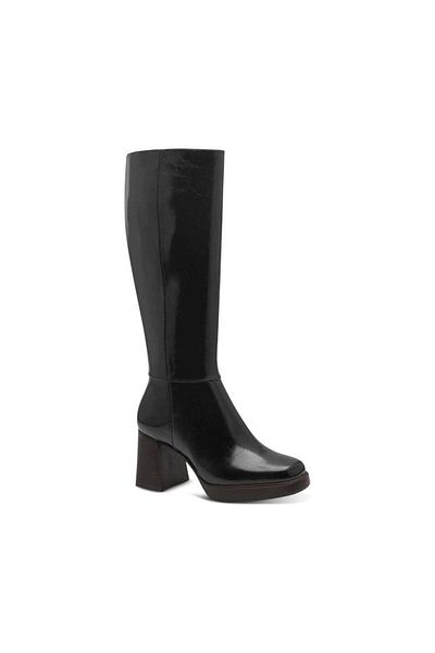 Tamaris Black Boots Womens Shoes