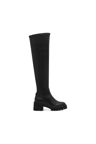 Tamaris Black Boots Womens Shoes